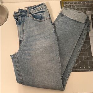 Abercrombie & Fitch Light Blue Straight Jeans